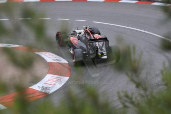 World © Octane Photographic Ltd. McLaren Honda MP4/30 - Jenson Button. Saturday 23rd May 2015, F1 Qualifying, Monte Carlo, Monaco. Digital Ref: 1282CB7D5556