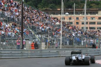 World © Octane Photographic Ltd. Mercedes AMG Petronas F1 W06 Hybrid – Lewis Hamilton. Saturday 23rd May 2015, F1 Qualifying, Monte Carlo, Monaco. Digital Ref: 1282CB7D5797
