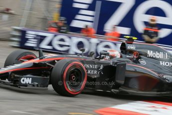 World © Octane Photographic Ltd. McLaren Honda MP4/30 - Jenson Button. Saturday 23rd May 2015, F1 Qualifying, Monte Carlo, Monaco. Digital Ref: 1282LB1D7070