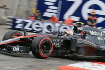 World © Octane Photographic Ltd. McLaren Honda MP4/30 - Jenson Button. Saturday 23rd May 2015, F1 Qualifying, Monte Carlo, Monaco. Digital Ref: 1282LB1D7070