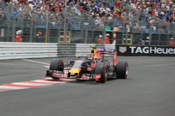 World © Octane Photographic Ltd. Infiniti Red Bull Racing RB11 – Daniil Kvyat. Saturday 23rd May 2015, F1 Qualifying, Monte Carlo, Monaco. Digital Ref: 1282LB1D7222