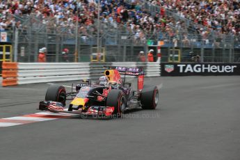 World © Octane Photographic Ltd. Infiniti Red Bull Racing RB11 – Daniel Ricciardo. Saturday 23rd May 2015, F1 Qualifying, Monte Carlo, Monaco. Digital Ref: 1282LB1D7239
