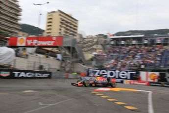 World © Octane Photographic Ltd. Infiniti Red Bull Racing RB11 – Daniel Ricciardo. Saturday 23rd May 2015, F1 Practice 3, Monte Carlo, Monaco. Digital Ref: 1282LB5D3771