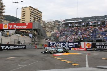 World © Octane Photographic Ltd. Mercedes AMG Petronas F1 W06 Hybrid – Nico Rosberg. Saturday 23rd May 2015, F1 Practice 3, Monte Carlo, Monaco. Digital Ref: 1282LB5D3780