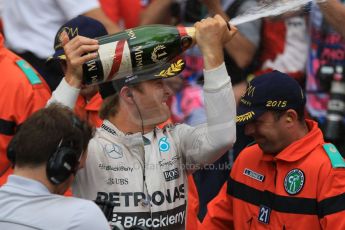 World © Octane Photographic Ltd. Mercedes AMG Petronas F1 W06 Hybrid – Nico Rosberg. Sunday 24th May 2015, F1 Race - Podium, Monte Carlo, Monaco. Digital Ref: 1287CB7D8277