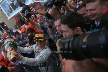 World © Octane Photographic Ltd. Mercedes AMG Petronas F1 W06 Hybrid – Nico Rosberg. Sunday 24th May 2015, F1 Race - Podium, Monte Carlo, Monaco. Digital Ref: 1287LB1D8591