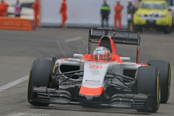 World © Octane Photographic Ltd. Manor Marussia F1 Team MR03 – William Stevens. Thursday 21st May 2015, F1 Practice 2, Monte Carlo, Monaco. Digital Ref: 1274CB7D3630