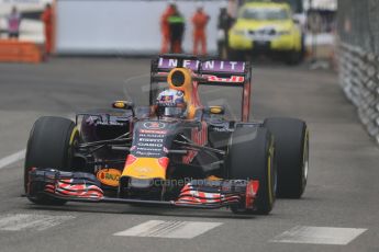 World © Octane Photographic Ltd. Infiniti Red Bull Racing RB11 – Daniel Ricciardo. Thursday 21st May 2015, F1 Practice 2, Monte Carlo, Monaco. Digital Ref: 1274CB7D3637