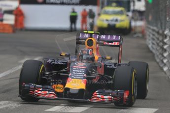 World © Octane Photographic Ltd. Infiniti Red Bull Racing RB11 – Daniil Kvyat. Thursday 21st May 2015, F1 Practice 2, Monte Carlo, Monaco. Digital Ref: 1274CB7D3678