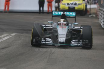 World © Octane Photographic Ltd. Mercedes AMG Petronas F1 W06 Hybrid – Lewis Hamilton. Thursday 21st May 2015, F1 Practice 2, Monte Carlo, Monaco. Digital Ref: 1274CB7D3707
