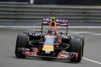 World © Octane Photographic Ltd. Infiniti Red Bull Racing RB11 – Daniil Kvyat. Thursday 21st May 2015, F1 Practice 2, Monte Carlo, Monaco. Digital Ref: 1274LB1D3905
