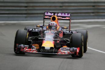 World © Octane Photographic Ltd. Infiniti Red Bull Racing RB11 – Daniel Ricciardo. Thursday 21st May 2015, F1 Practice 2, Monte Carlo, Monaco. Digital Ref: 1274LB1D3956