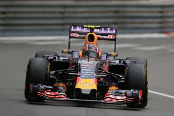 World © Octane Photographic Ltd. Infiniti Red Bull Racing RB11 – Daniil Kvyat. Thursday 21st May 2015, F1 Practice 2, Monte Carlo, Monaco. Digital Ref: 1274LB1D4016
