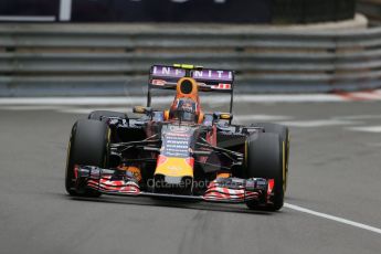 World © Octane Photographic Ltd. Infiniti Red Bull Racing RB11 – Daniil Kvyat. Thursday 21st May 2015, F1 Practice 2, Monte Carlo, Monaco. Digital Ref: 1274LB1D4041