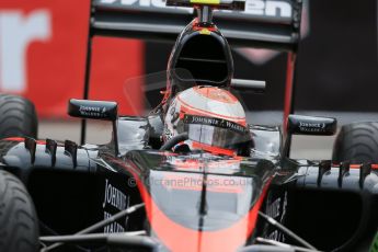 World © Octane Photographic Ltd. McLaren Honda MP4/30 - Jenson Button. Thursday 21st May 2015, F1 Practice 2, Monte Carlo, Monaco. Digital Ref: 1274LB1D4167