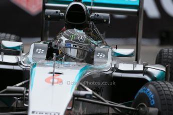 World © Octane Photographic Ltd. Mercedes AMG Petronas F1 W06 Hybrid – Nico Rosberg. Thursday 21st May 2015, F1 Practice 2, Monte Carlo, Monaco. Digital Ref: 1274LB1D4172