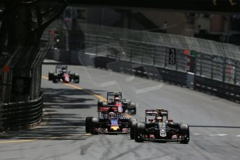 World © Octane Photographic Ltd. Lotus F1 Team E23 Hybrid – Pastor Maldonado. Sunday 24th May 2015, F1 Race, Monte Carlo, Monaco. Digital Ref: 1286LB1D8193