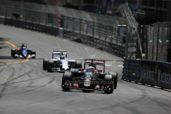 World © Octane Photographic Ltd. Lotus F1 Team E23 Hybrid – Romain Grosjean. Sunday 24th May 2015, F1 Race, Monte Carlo, Monaco. Digital Ref: 1286LB1D8210