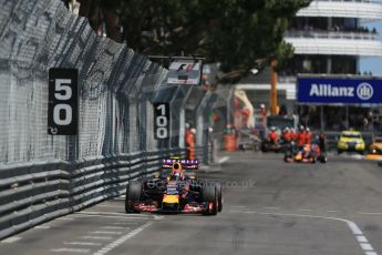 World © Octane Photographic Ltd. Infiniti Red Bull Racing RB11 – Daniil Kvyat. Sunday 24th May 2015, F1 Race, Monte Carlo, Monaco. Digital Ref: 1286LB1D8370