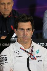 World © Octane Photographic Ltd. Mercedes AMG Petronas Executive Director – Toto Wolff. Thursday 21st May 2015, FIA Team Personnel Press Conference, Monte Carlo, Monaco. Digital Ref: 1276LB1D4293