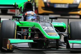 World © Octane Photographic Ltd. Thursday 21st May 2015. Status Grand Prix – Richie Stanaway. GP2 Practice – Monaco, Monte-Carlo. Digital Ref. : 1273CB7D3165