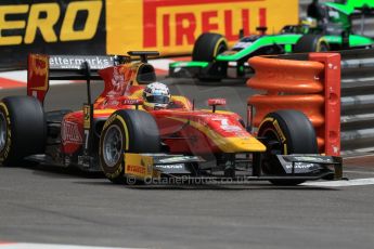 World © Octane Photographic Ltd. Thursday 21st May 2015. Racing Engineering – Jordan King and Status Grand Prix – Marlon Stockinger. GP2 Practice – Monaco, Monte-Carlo. Digital Ref. : 1273CB7D3168