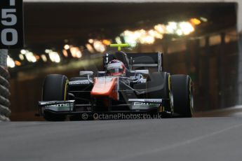 World © Octane Photographic Ltd. Thursday 21st May 2015. Trident – Rene Binder. GP2 Practice – Monaco, Monte-Carlo. Digital Ref. : 1273CB7D3253
