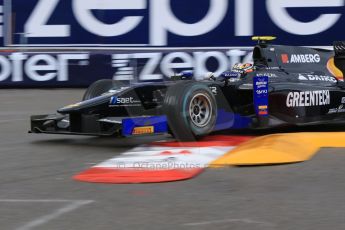 World © Octane Photographic Ltd. Thursday 21st May 2015. Lazarus – Zoel Amberg. GP2 Qualifying – Monaco, Monte-Carlo. Digital Ref. : 1275CB7D3805