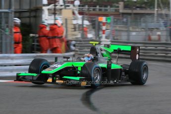 World © Octane Photographic Ltd. Thursday 21st May 2015. Status Grand Prix – Richie Stanaway. GP2 Qualifying – Monaco, Monte-Carlo. Digital Ref. : 1275CB7D3811