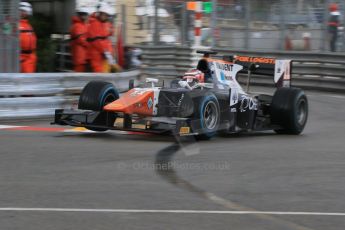 World © Octane Photographic Ltd. Thursday 21st May 2015. Trident – Raffaele Marciello. GP2 Qualifying – Monaco, Monte-Carlo. Digital Ref. : 1275CB7D3822