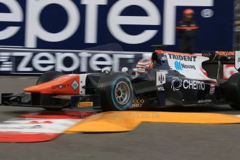 World © Octane Photographic Ltd. Thursday 21st May 2015. Trident – Raffaele Marciello. GP2 Qualifying – Monaco, Monte-Carlo. Digital Ref. : 1275CB7D3825