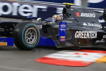 World © Octane Photographic Ltd. Thursday 21st May 2015. Lazarus – Zoel Amberg. GP2 Qualifying – Monaco, Monte-Carlo. Digital Ref. : 1275CB7D3877