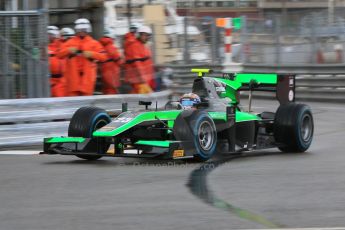 World © Octane Photographic Ltd. Thursday 21st May 2015. Status Grand Prix – Richie Stanaway. GP2 Qualifying – Monaco, Monte-Carlo. Digital Ref. :