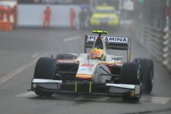 World © Octane Photographic Ltd. Thursday 21st May 2015. Campos Racing – Rio Haryanto. GP2 Qualifying – Monaco, Monte-Carlo. Digital Ref. : 1275CB7D4035