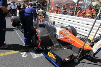 World © Octane Photographic Ltd. Friday 22nd May 2015. Trident – Raffaele Marciello. GP2 Race 1 – Monaco, Monte-Carlo. Digital Ref. : 1278CB1L0409
