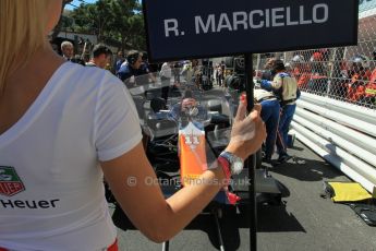 World © Octane Photographic Ltd. Friday 22nd May 2015. Trident – Raffaele Marciello. GP2 Race 1 – Monaco, Monte-Carlo. Digital Ref. : 1278CB1L0414