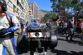 World © Octane Photographic Ltd. Friday 22nd May 2015. Trident – Raffaele Marciello. GP2 Race 1 – Monaco, Monte-Carlo. Digital Ref. : 1278CB1L0427