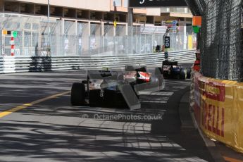 World © Octane Photographic Ltd. Friday 22nd May 2015. The cars head out to the grid. GP2 Race 1 – Monaco, Monte-Carlo. Digital Ref. : 1278CB7D4324