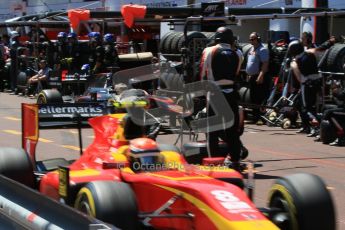 World © Octane Photographic Ltd. Friday 22nd May 2015. ART Grand Prix – Stoffel Vandoorne and Racing Engineering – Alexander Rossi.. GP2 Race 1 – Monaco, Monte-Carlo. Digital Ref. : 1278CB7D4808