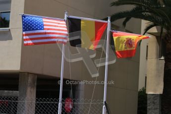 World © Octane Photographic Ltd. Friday 22nd May 2015. ART Grand Prix – Stoffel Vandoorne (1st), Racing Engineering – Alexander Rossi (2nd) and MP Motorsport – Sergio Canamasas (3rd). GP2 Race 1 – Monaco, Monte-Carlo. Digital Ref. : 1278CB7D5099