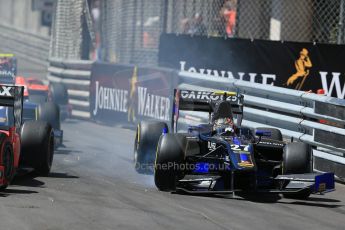 World © Octane Photographic Ltd. Friday 22nd May 2015. Lazarus – Zoel Amberg. GP2 Race 1 – Monaco, Monte-Carlo. Digital Ref. : 1278LB1D4888