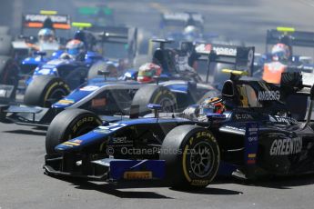 World © Octane Photographic Ltd. Friday 22nd May 2015. Lazarus – Zoel Amberg. GP2 Race 1 – Monaco, Monte-Carlo. Digital Ref. : 1278LB1D4899