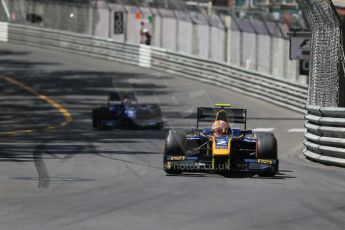 World © Octane Photographic Ltd. Friday 22nd May 2015. DAMS – Alex Lynn. GP2 Race 1 – Monaco, Monte-Carlo. Digital Ref. : 1278LB1D4965