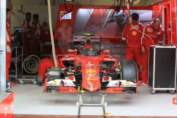 World © Octane Photographic Ltd. Scuderia Ferrari SF15-T– Kimi Raikkonen. Thursday 21st May 2015, F1 Practice 1, Monte Carlo, Monaco. Digital Ref: 1272CB1L9497