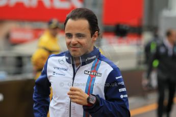 World © Octane Photographic Ltd. Williams Martini Racing FW37 – Felipe Massa. Thursday 21st May 2015, F1 Practice 1, Monte Carlo, Monaco. Digital Ref: 1272CB1L9547
