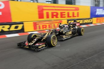 World © Octane Photographic Ltd. Lotus F1 Team E23 Hybrid – Pastor Maldonado. Thursday 21st May 2015, F1 Practice 1, Monte Carlo, Monaco. Digital Ref: 1272CB1L9679