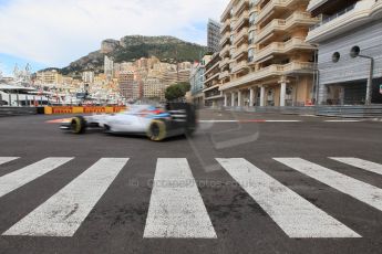 World © Octane Photographic Ltd. Williams Martini Racing FW37 – Felipe Massa. Thursday 21st May 2015, F1 Practice 1, Monte Carlo, Monaco. Digital Ref: 1272CB1L9756