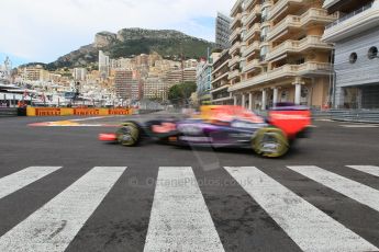 World © Octane Photographic Ltd. Infiniti Red Bull Racing RB11 – Daniil Kvyat. Thursday 21st May 2015, F1 Practice 1, Monte Carlo, Monaco. Digital Ref: 1272CB1L9778