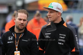 World © Octane Photographic Ltd. Sahara Force India VJM08 – Nico Hulkenberg. Thursday 21st May 2015, F1 Practice 1, Monte Carlo, Monaco. Digital Ref: 1272CB7D2632