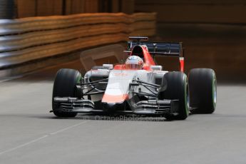 World © Octane Photographic Ltd. Manor Marussia F1 Team MR03 – William Stevens. Thursday 21st May 2015, F1 Practice 1, Monte Carlo, Monaco. Digital Ref: 1272CB7D2701